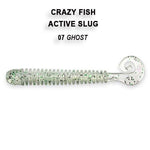 CRAZY FISH Active Slug 2.8" (71 mm) - 8 pc - CRAZY FISH Active Slug 2.8" (71 mm) - 8 pc | BS Fishing