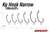 Hameçon Texan DECOY  Worm37 Kg Hook Narrow - Hameçon Texan DECOY  Worm37 Kg Hook Narrow | BS Fishing