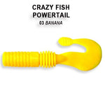 CRAZY FISH Powertail 2.8" (7 cm) - 5 pc - CRAZY FISH Powertail 2.8" (7 cm) - 5 pc | BS Fishing