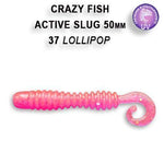 CRAZY FISH Active Slug 2" (5 cm) - 10 pc - CRAZY FISH Active Slug 2" (5 cm) - 10 pc | BS Fishing