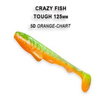 CRAZY FISH Tough 4" (10 cm) - 6 pc - CRAZY FISH Tough 4" (10 cm) - 6 pc | BS Fishing