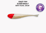 CRAZY FISH Glider 3.5" (9 cm) - 8 pc - CRAZY FISH Glider 3.5" (9 cm) - 8 pc | BS Fishing