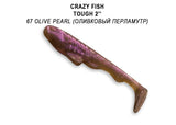 CRAZY FISH Tough 2" (5 cm) - 8 pc - CRAZY FISH Tough 2" (5 cm) - 8 pc | BS Fishing