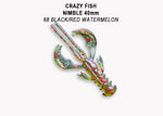 CRAZY FISH Nimble 1,6" (4 cm) - 9 pc - CRAZY FISH Nimble 1,6" (4 cm) - 9 pc | BS Fishing