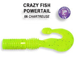 CRAZY FISH Powertail 2.8" (7 cm) - 5 pc - CRAZY FISH Powertail 2.8" (7 cm) - 5 pc | BS Fishing