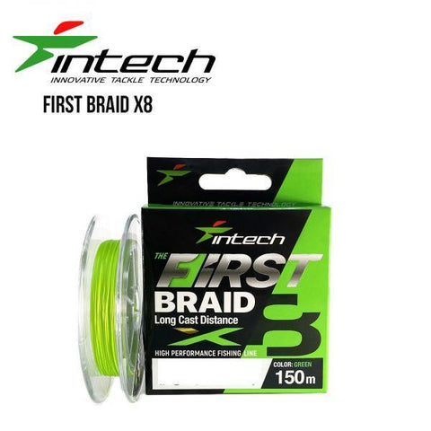  FIRST BRAID PE X4 - INTECH First Braid X4 150M, #1 (0.165