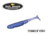 BAIT BREATH T.T. Shad 2.4" (6.2 cm) - 8pc - BAIT BREATH T.T. Shad 2.4" (6.2 cm) - 8pc | BS Fishing