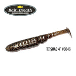BAIT BREATH T.T Shad 4" (10 cm) - 6pc - BAIT BREATH T.T Shad 4" (10 cm) - 6pc | BS Fishing