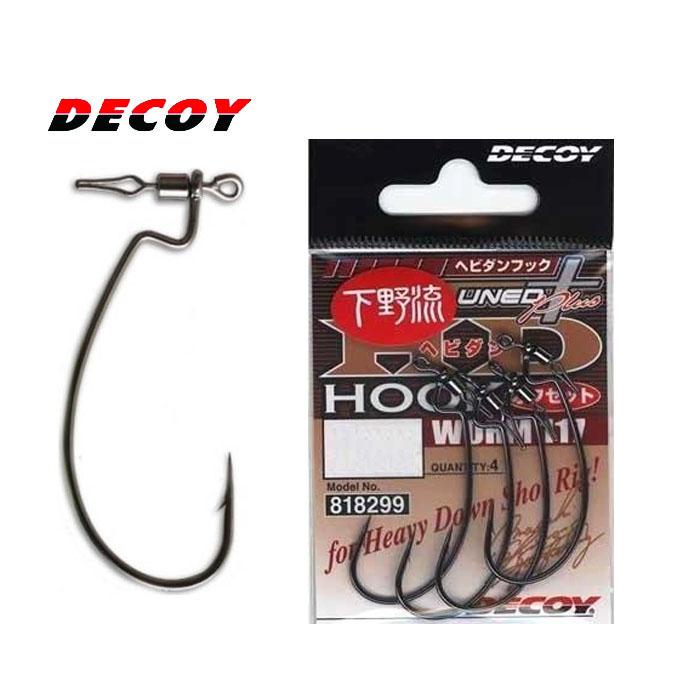 Drop-Shot hook DECOY HD Hook offset Worm117 (bag)