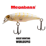 MEGABASS GREAT HUNTING WORLDSPEC 48(S) - 4.8cm - BS Fishing