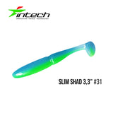 Intech Slim Shad 3,3" (8 cm) - 7 pc - Intech Slim Shad 3,3" (8 cm) - 7 pc | BS Fishing