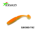 INTECH Slim Shad 4" (10 cm) - 5 pc - INTECH Slim Shad 4" (10 cm) - 5 pc | BS Fishing