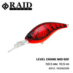 RAID JAPAN Level Crank MID  - 60 mm - BS Fishing