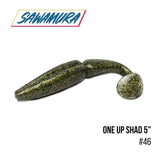 SAWAMURA One Up Shad 4 "(10.5 cm) - 6pc