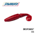 SAWAMURA One Up Shad 6" (15.5 cm) - 4pc - BS Fishing