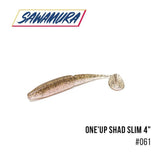SAWAMURA One Up SLIM 4" (10.5 cm) - 6pc - BS Fishing