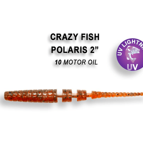 CRAZY FISH Polaris 2.2" (5.5 cm) - 8 pc - CRAZY FISH Polaris 2.2" (5.5 cm) - 8 pc | BS Fishing