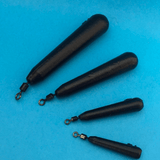 Plombs "Drop-Shot" col. Noire blister pack - 7pc