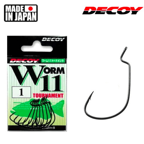 Hameçon Texan Decoy Worm11 Tournament (sachet) - Hameçon Texan Decoy Worm11 Tournament (sachet) | BS Fishing