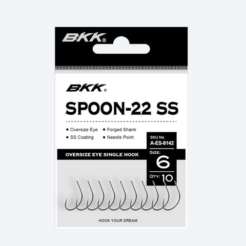 Hameçon Pour Cuillère BKK Spoon-22SS | BS-FISHING