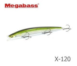 MEGABASS X 120  - 120 mm - BS Fishing