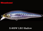 MEGABASS X 80 SW LBO Shallow - 80 mm - BS Fishing