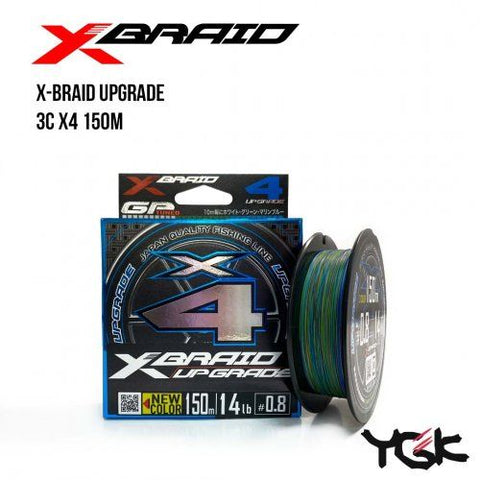 XBraid (YGK) Upgrade 3C X4 150m - XBraid (YGK) Upgrade 3C X4 150m | BS Fishing