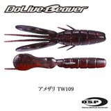 O.S.P DoLive Beaver 4.0" (10 cm) - 5 pc | BS-FISHING.COM