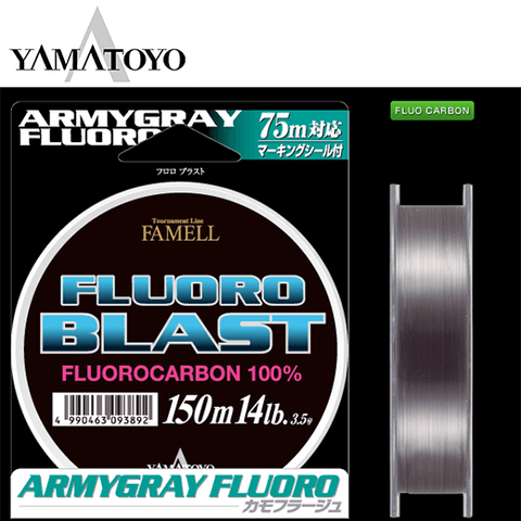 Fluorocarbone YAMATOYO Fluoro Blast 150 m - Fluorocarbone YAMATOYO Fluoro Blast 150 m | BS Fishing