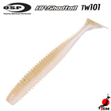 O.S.P HP Shad Tail 2.5" (6.5 cm) - 10 pc - BS Fishing