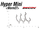 Hameçon Texan DECOY Worm27 Hyper Mini - Hameçon Texan DECOY Worm27 Hyper Mini | BS Fishing
