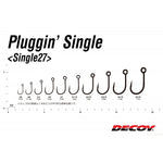 Hameçon Simple DECOY Single27 Pluggin Single
