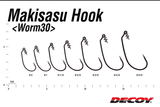 Hameçon Texan DECOY Worm30 Makisasu Hook - Hameçon Texan DECOY Worm30 Makisasu Hook | BS Fishing