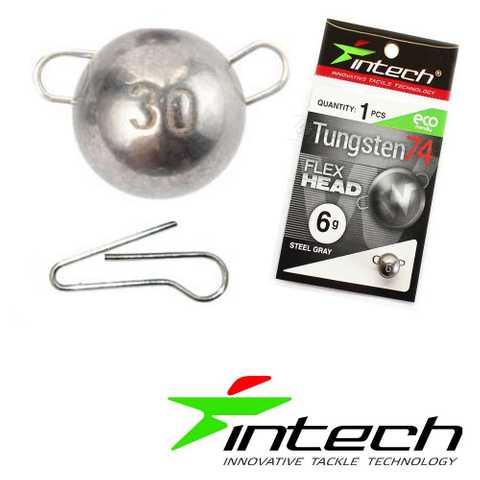INTECH Tungsten 74 Steel Gray, agrafes amovible - INTECH Tungsten 74 Steel Gray, agrafes amovible | BS Fishing
