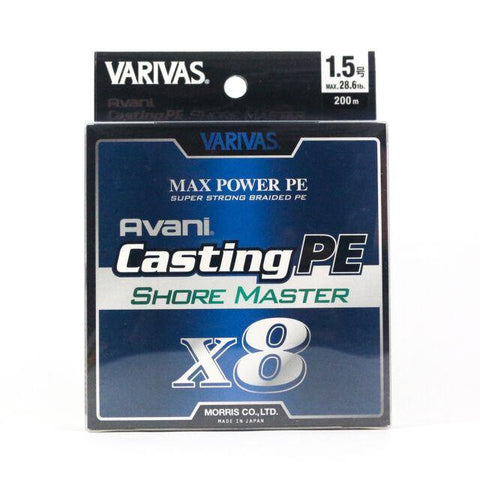 VARIVAS Casting Max X8 Shore Master 200m - VARIVAS Casting Max X8 Shore Master 200m | BS Fishing
