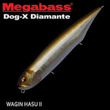 Leurre MEGABASS Dog-X Diamante (Rattle) - 120 mm - BS Fishing