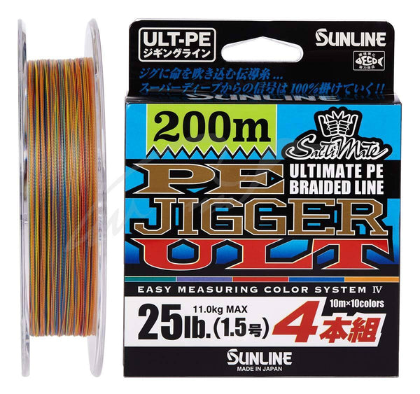 SUNLINE PE-Jigger ULT 4 - 200m | BS-FISHING.COM