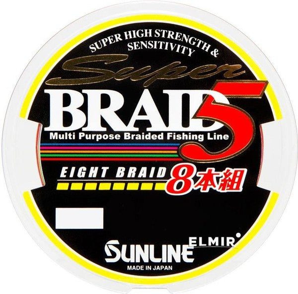 SUNLINE Super BRAID 5 3号 1200m SUNLINE Super Braid 5 (8 Braid) 150 / 200 m – BS-FISHING